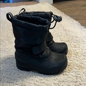 Northside Black Kids Snow Boots